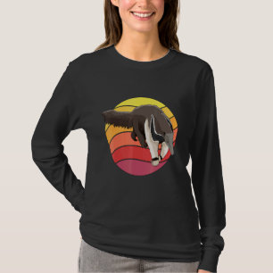 T-shirt Anteater Retro Sunset Ant Ant Ours Anteaters