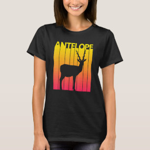 T-shirt Antelope Animal Costume Rétro
