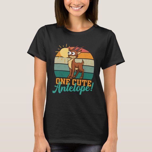 T-shirt Antelope  kids women men gazelle Antelope Awarenes (Devant)