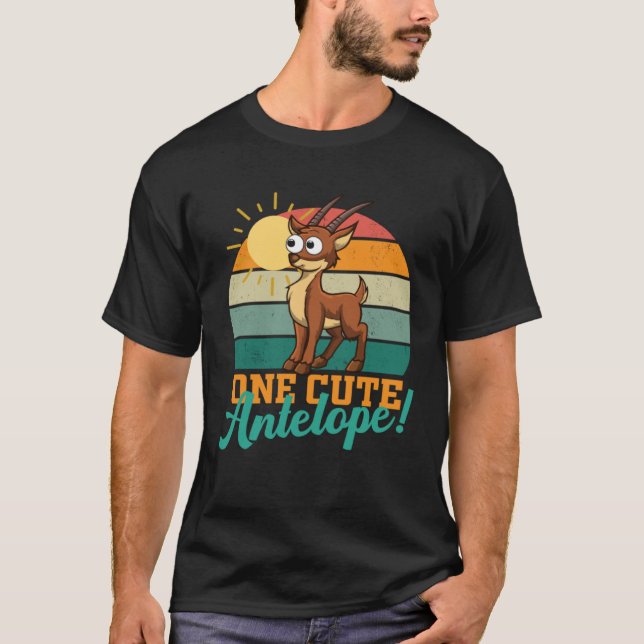 T-shirt Antelope  kids women men gazelle Antelope Awarenes (Devant)
