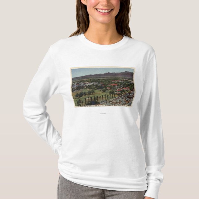 T-shirt Antenne de terrain de golf d'O'Donnell (Devant)