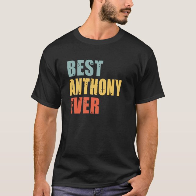 T-shirt Anthony Best Ever Anthony (Devant)
