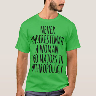 T-shirt Anthropologie Anthropologie Citation Ne jamais sou