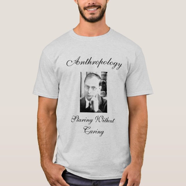 T-shirt Anthropologie : Regarder sans fixement soins (Devant)