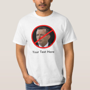 T-shirt Anti Abbott élégant