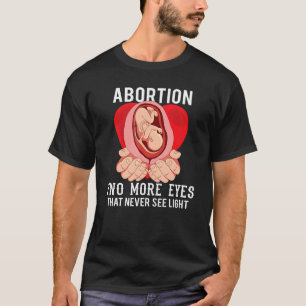 T-shirt Anti Avortement Choix Anti-avortement Arrêter Live