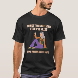 T-shirt Anti-avortement drôle, anti-avortement, hippie co