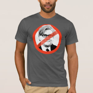 T-shirt Anti-Bannon - anti- Steve Bannon