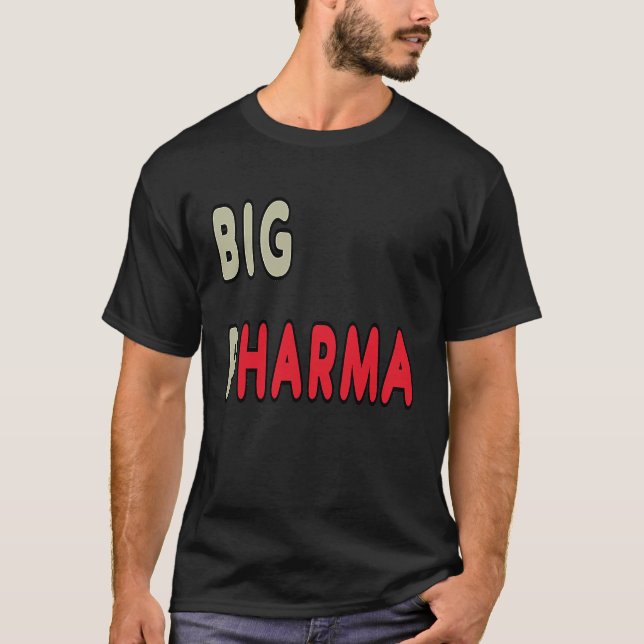 T-shirt Anti Big Pharma (Devant)