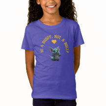T-Shirt Anti-Brutalité “Sois un ami, pas un tyran”