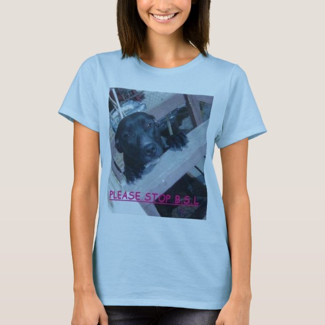 T-SHIRT ANTI BSL (Devant)