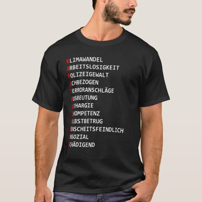 T-shirt Anti-capitalisme Socialisme Marxisme Lénine (Devant)