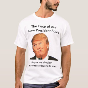 T-shirt Anti chemise d'atout, le visage du nouveau