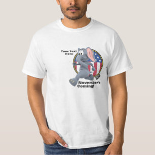 T-shirt Anti chemise républicaine de rayures d'étoiles des