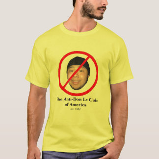 T-shirt Anti-Don Le Club Shirt