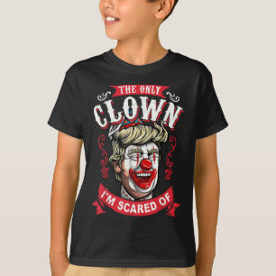 T-shirt Anti Donald Trump T Shirt Drôle Clown Résiste Homm