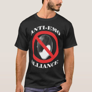 T-shirt Anti Emo Alliance