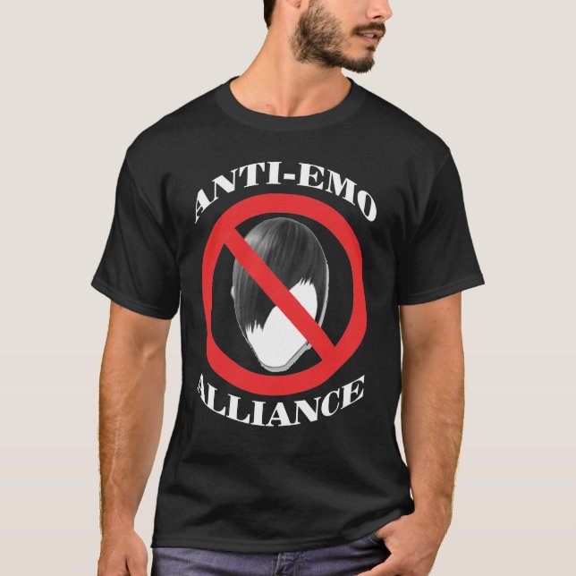 T-shirt Anti Emo Alliance (Devant)