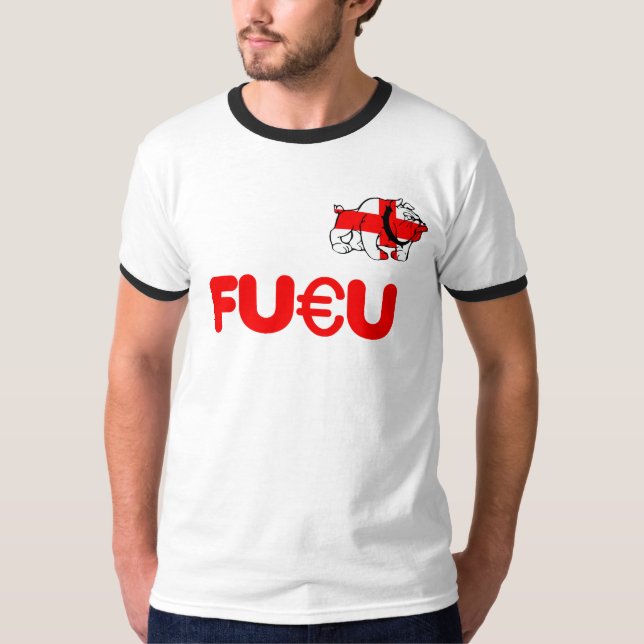 T-shirt Anti-européen (Devant)