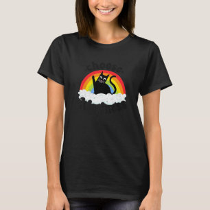 T-shirt Anti Harcèlement Arc-en-ciel Paix Gentil Hippie Ch