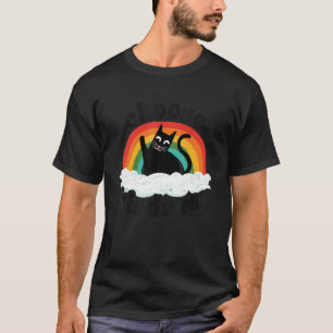 T-shirt Anti Harcèlement Arc-en-ciel Paix Gentil Hippie Ch