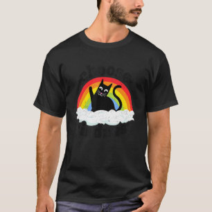 T-shirt Anti Harcèlement Arc-en-ciel Paix Gentil Hippie Ch