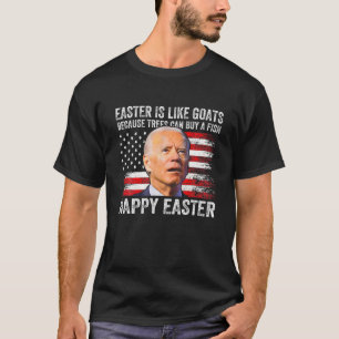 T-shirt Anti Joe Biden Joyeux 4 juillet de Pâques