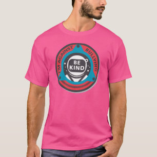 T-shirt Anti jour rose de intimidation Im de chemise