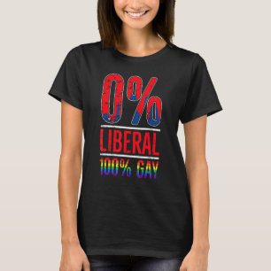 T-shirt Anti Libéral Lgbt Cool gay Pro Républicains