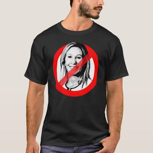 T-SHIRT ANTI MARJORIE TAYLOR GREENE (Devant)