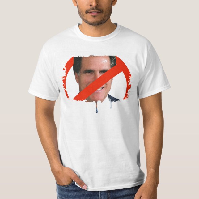 T-SHIRT ANTI MITT ROMNEY (Devant)