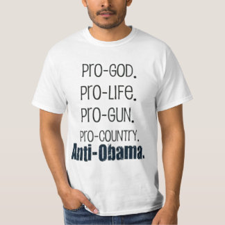 T-shirt anti-obama