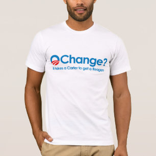 T-shirt Anti-Obama - il prend Carter pour obtenir Reagan