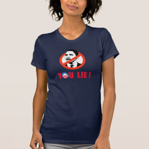T-shirt Anti-Obama - vous mensonge