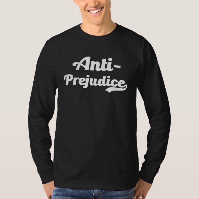 T-shirt Anti Prejudice Equality No Hatred Discrimination S (Devant)
