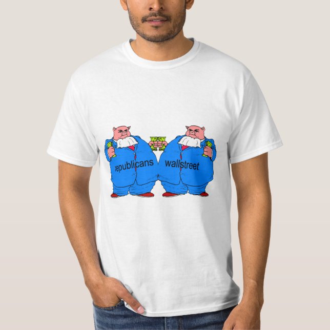 T-shirt Anti républicain drôle (Devant)