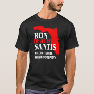 T-shirt Anti Ron Desantis gouverneur de Floride détruisant