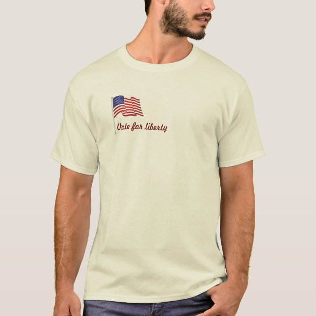 T-shirt Anti-Socialisme Ben Franklin (Devant)