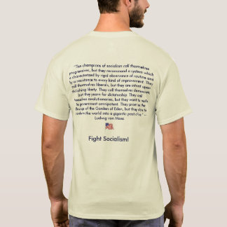 T-shirt Anti-Socialisme Ludwig von Mises