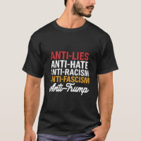 Anti Trump Haine Mensonges et Fascisme Résister An