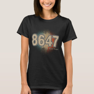 T-shirt Anti Trump Impeach 47 8647 86 47 47e Président des