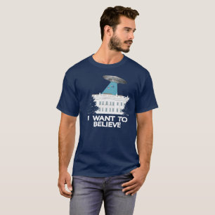 T-shirt Anti-Trump : JE VEUX CROIRE pour les amoureux de l