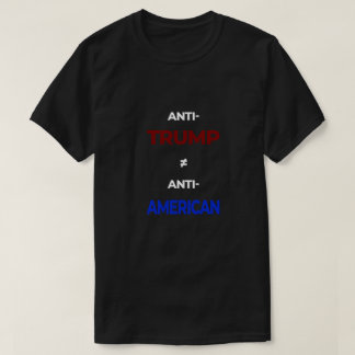 T-shirt Anti-Trump n'est pas synonyme d'anti-américain Rou