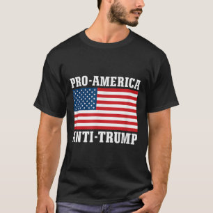 T-shirt Anti-Trump pro-américain