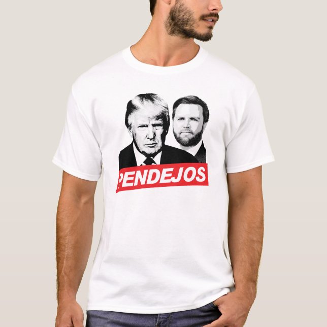 T-shirt Anti Trump Vance - Pendejos (Devant)