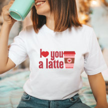 Anti-Valentine's Coffee Latte over Love Funny Gift