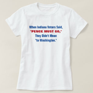 T-shirt Anti vice-président 2016 de penny de Mike Electio
