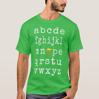 T-shirt AntiAlphabet Nope V