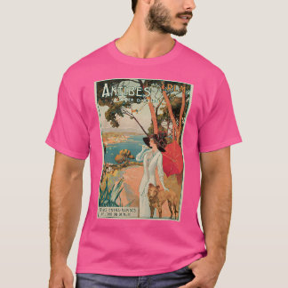 T-shirt Antibes vintage Côte d'Azur