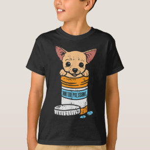 T-shirt Antidépresseur Chihuahua Cute Chiwawa Amoureux des